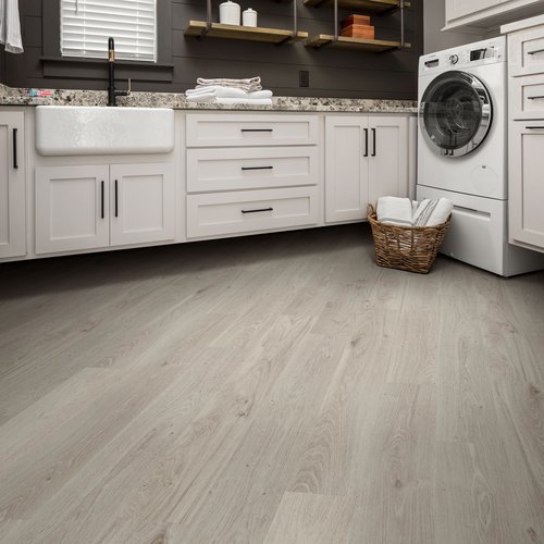 kitchen with hardwood flooring from Carpet Innovations in Denver, CO